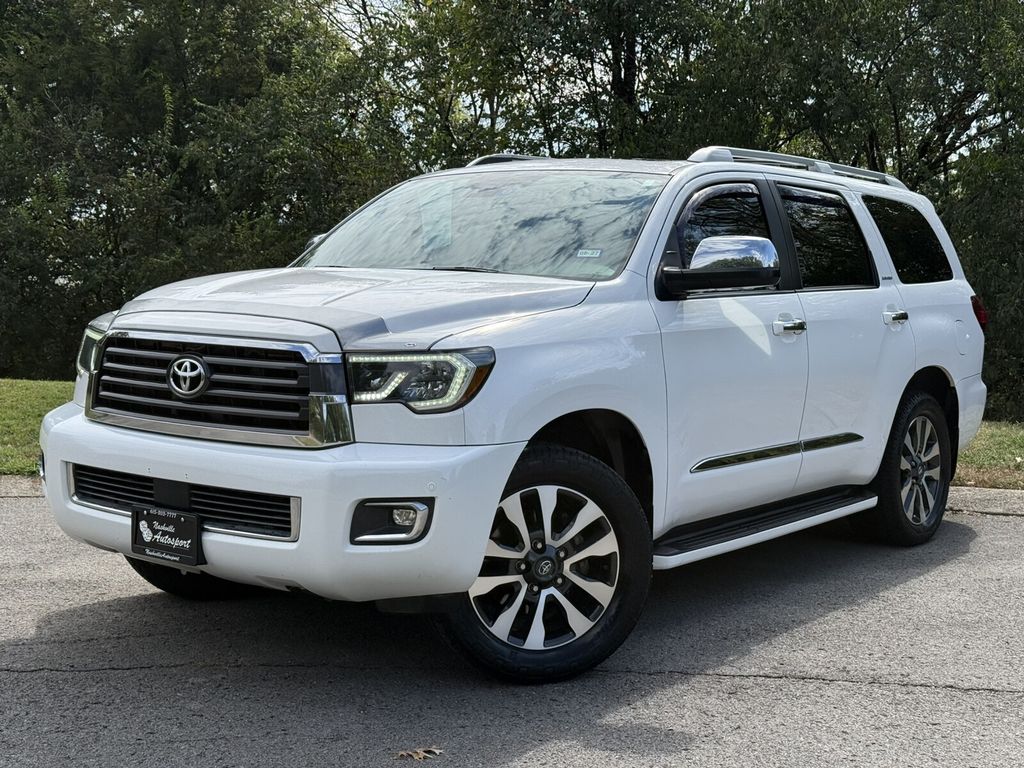 2020 Toyota Sequoia Limited Pkg/Heated Leather Seats/Saftey&Convenience Pkg - 23091678 - 0