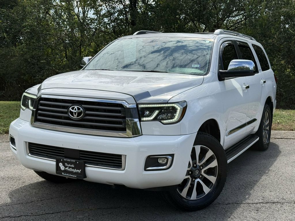 2020 Toyota Sequoia Limited Pkg/Heated Leather Seats/Saftey&Convenience Pkg - 23091678 - 1