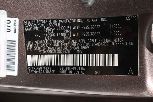 2020 Toyota Sienna LE Mobility FWD 7-Passenger Mobility - 23089683 - 32