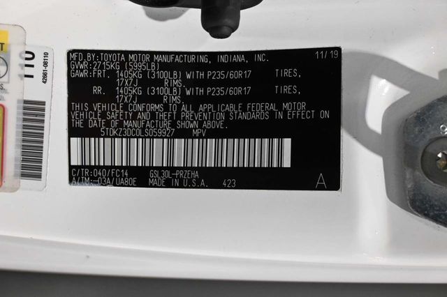 2020 Toyota Sienna LE Mobility FWD 7-Passenger Mobility - 23100681 - 31