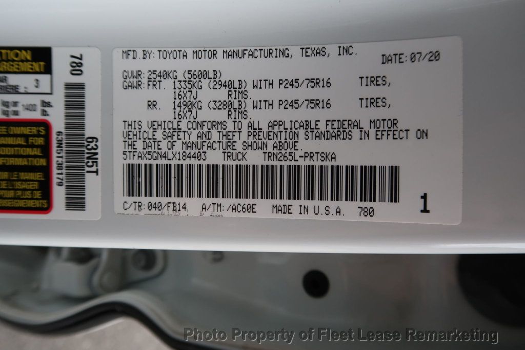 2020 Toyota Tacoma Tacoma 2WD Crew Cab SWB - 23056583 - 13