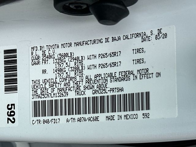 2020 Toyota Tacoma TRD Sport - 22972527 - 20