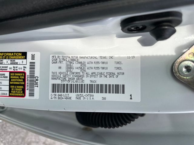 2020 Toyota Tundra SR5 - 22964053 - 19