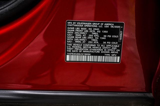 2020 Volkswagen Atlas Cross Sport 3.6L V6 SEL Premium R-Line 4MOTION - 23029432 - 40