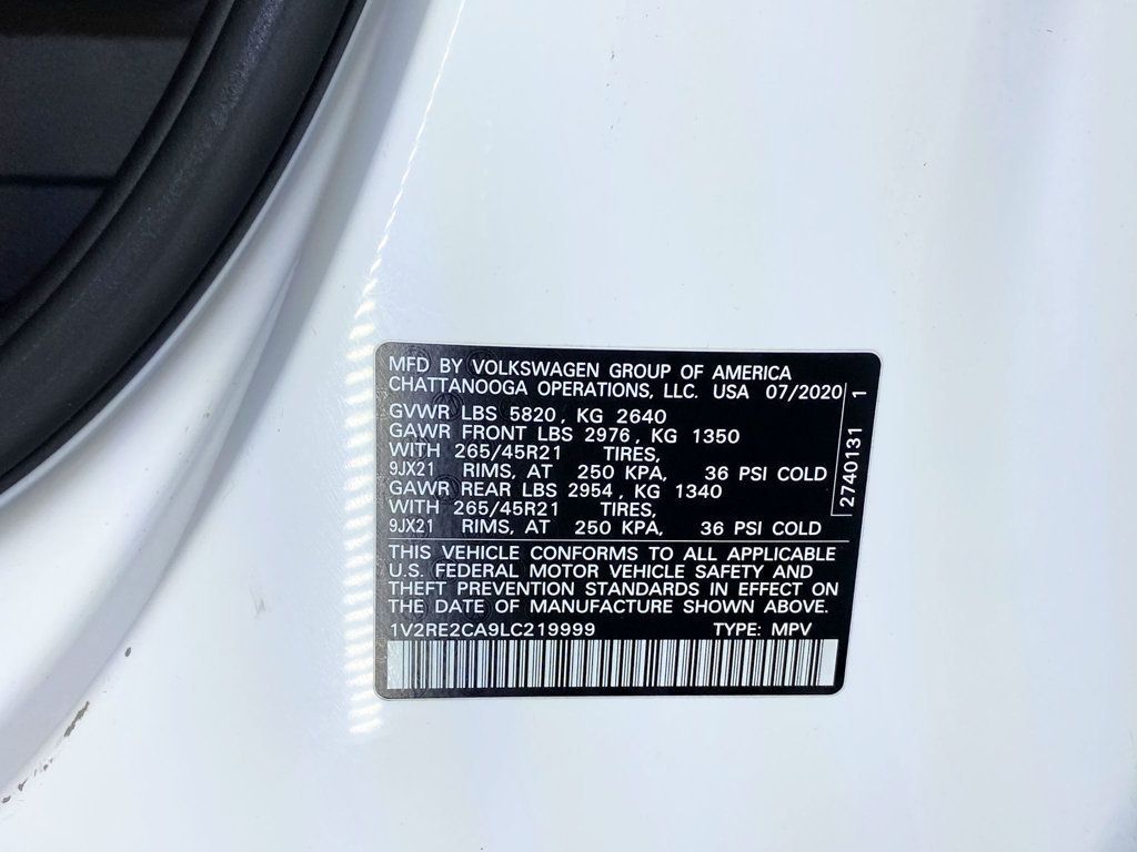 2020 Volkswagen Atlas Cross Sport 3.6L V6 SEL R-Line 4MOTION - 22994958 - 69