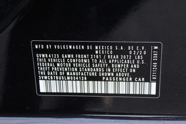 2020 Volkswagen Jetta S 4dr Sedan 8A ULEV - 22931923 - 27