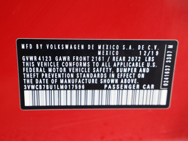 2020 Volkswagen Jetta S Automatic w/ULEV - 23085161 - 52