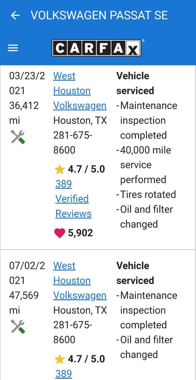 2020 Volkswagen Passat 2.0T SE Automatic - 20371464 - 77