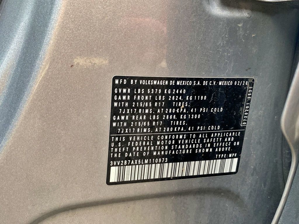 2020 Volkswagen Tiguan 2.0T SE 4MOTION - 23007788 - 18