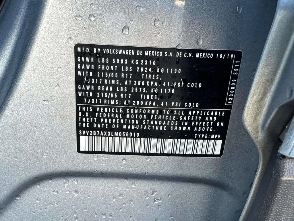 2020 Volkswagen Tiguan SE 4Motion AWD 4dr SUV - 22945845 - 31