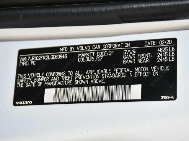 2020 Volvo S60 T5 Momentum - 22976476 - 14