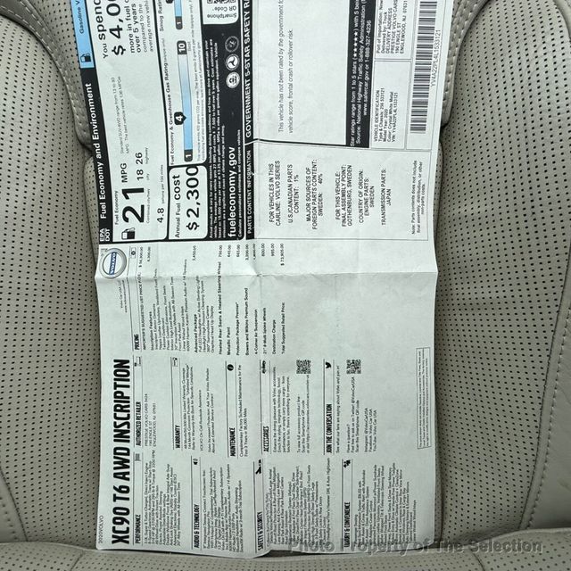 2020 Volvo XC90 T6 AWD INSCRIPTION 7-PASSENGER W/ADVANCE PACKAGE - 23001781 - 46