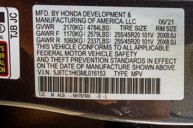 2021 Acura RDX FWD w/A-Spec Package - 23054302 - 41