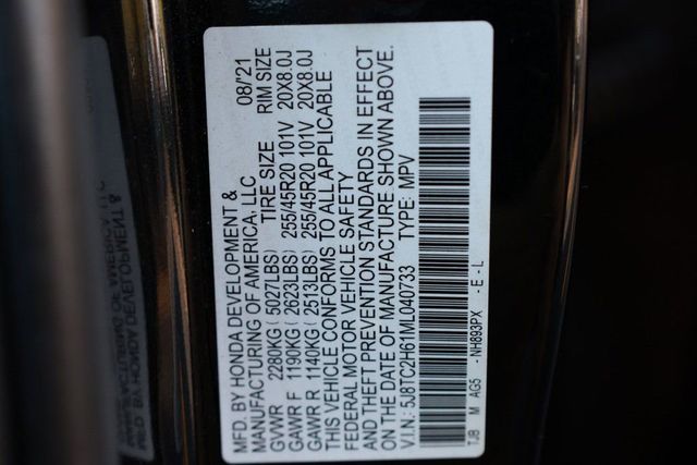 2021 Acura RDX SH-AWD w/A-Spec Package - 23081671 - 39