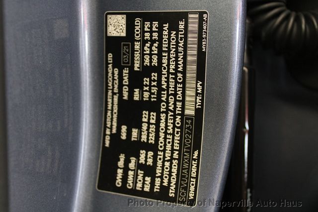 2021 Aston Martin DBX AWD - 22883596 - 57