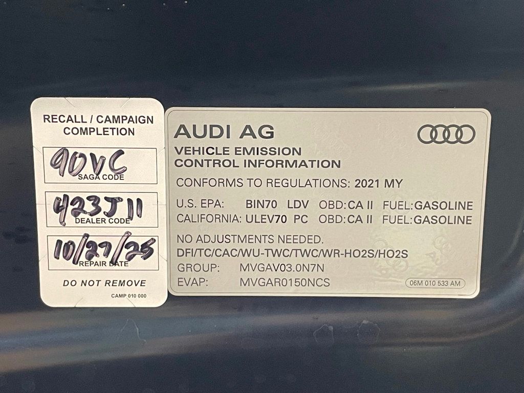 2021 Audi A6 Premium Plus 55 TFSI quattro - 22986863 - 50