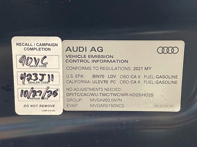 2021 Audi A6 Premium Plus 55 TFSI quattro - 22986863 - 50