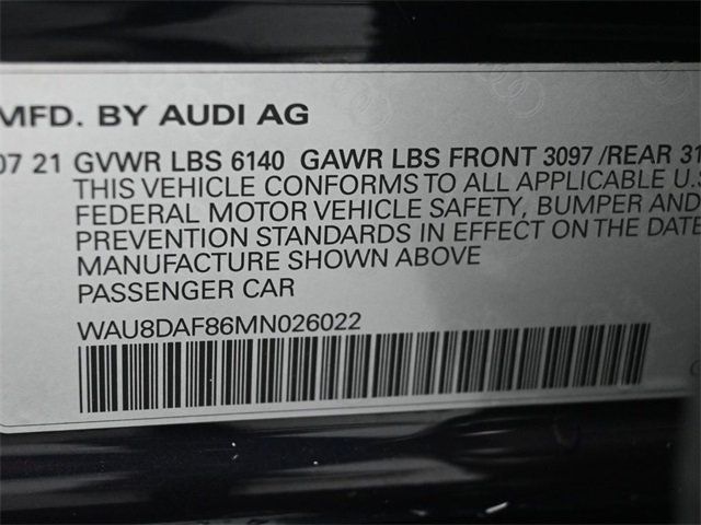 2021 Audi A8 L 55 - 22960543 - 6
