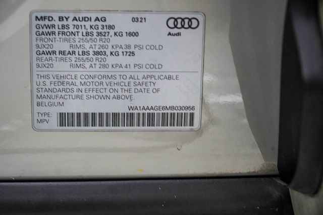2021 Audi e-tron Premium quattro - 23068660 - 45