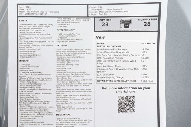2021 Audi Q5 Premium Plus 45 TFSI quattro - 23098339 - 53