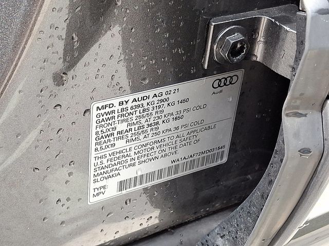 2021 Audi Q7 Premium 45 TFSI quattro - 22882394 - 25