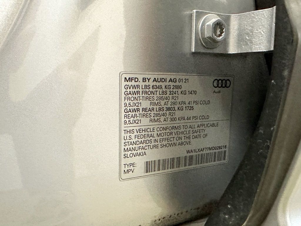2021 Audi Q7 Premium Plus 55 TFSI quattro - 23085885 - 50