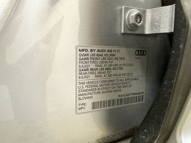 2021 Audi Q7 Premium Plus 55 TFSI quattro - 23085885 - 50