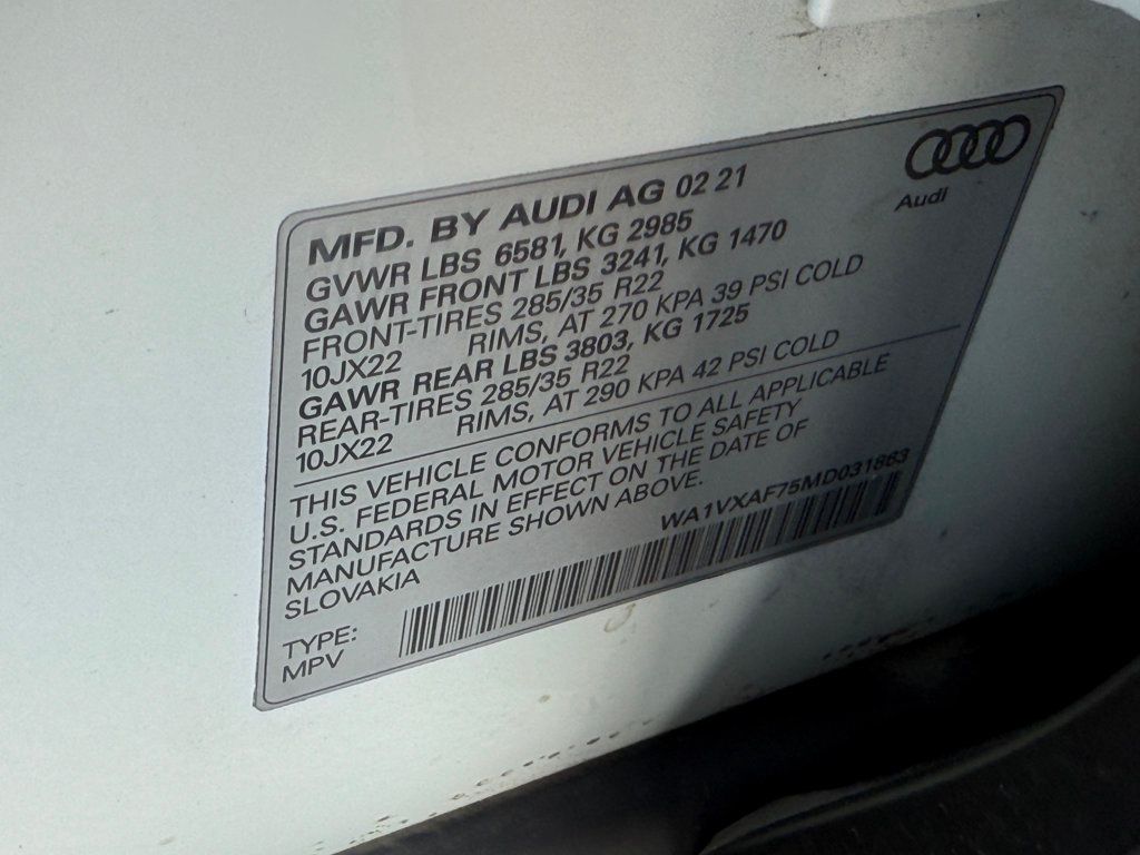 2021 Audi Q7 Prestige 55 TFSI quattro - 22764545 - 53