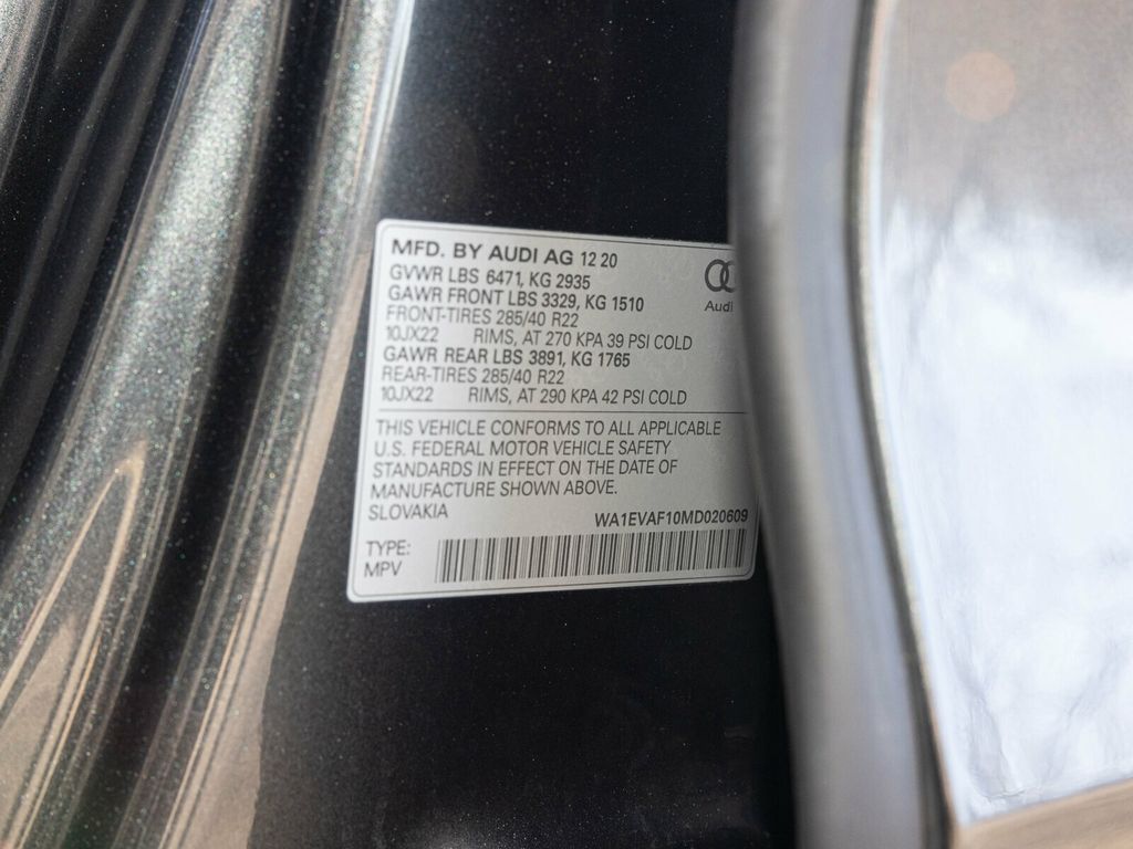 2021 Audi Q8 Premium Plus 55 TFSI, Executive Pack, S-Line+, Towing Pack - 22970712 - 82