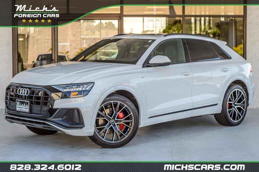 2021 Audi Q8 Q8 QUATTRO PREMIUM PLUS NAV BACKUP CAM PANO ROOF GORGEOUS - 22889633 - 0