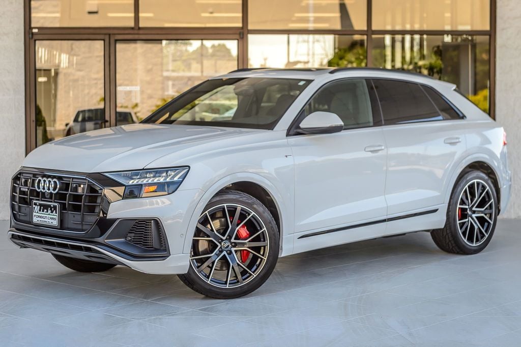2021 Audi Q8 Q8 QUATTRO PREMIUM PLUS NAV BACKUP CAM PANO ROOF GORGEOUS - 22889633 - 1