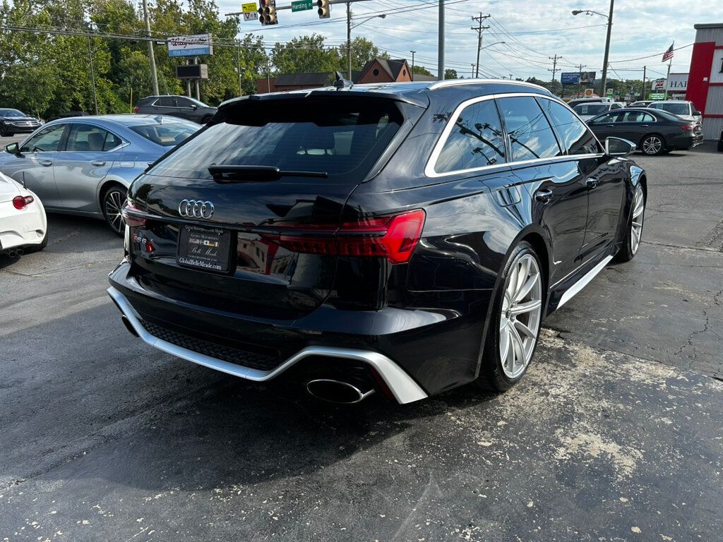 2021 Audi RS 6 Avant MSRP$123720/ExecutivePkg/DriverAssistancePkg/Carbon Fiberpkg/NAV - 22909974 - 4