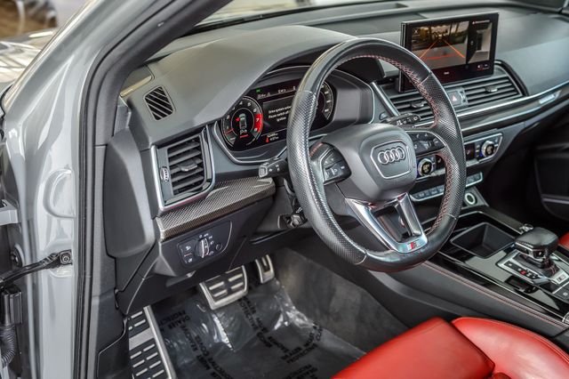 2021 Audi SQ5 SQ5 PREMIUM PLUS - QUANTUM GRAY ON RED - NAV - PANO ROOF-BTOOTH - 22915198 - 26