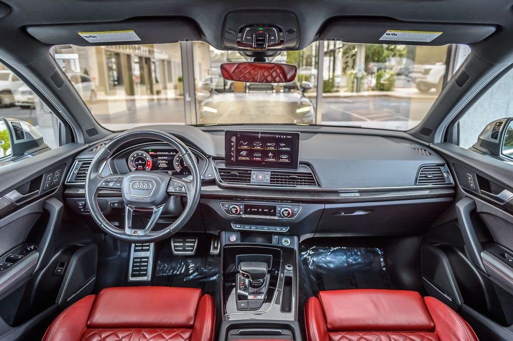 2021 Audi SQ5 SQ5 PREMIUM PLUS - QUANTUM GRAY ON RED - NAV - PANO ROOF-BTOOTH - 22915198 - 2