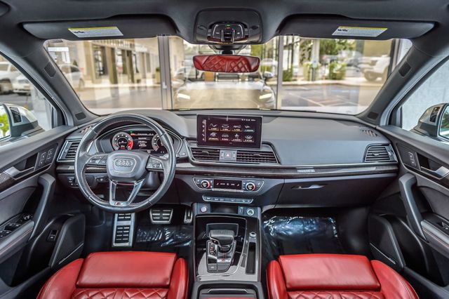 2021 Audi SQ5 SQ5 PREMIUM PLUS - QUANTUM GRAY ON RED - NAV - PANO ROOF-BTOOTH - 22915198 - 2