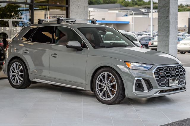 2021 Audi SQ5 SQ5 PREMIUM PLUS - QUANTUM GRAY ON RED - NAV - PANO ROOF-BTOOTH - 22915198 - 3