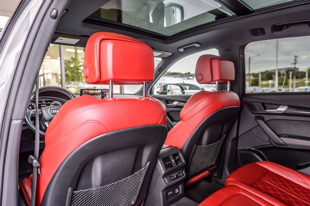2021 Audi SQ5 SQ5 PREMIUM PLUS - QUANTUM GRAY ON RED - NAV - PANO ROOF-BTOOTH - 22915198 - 41