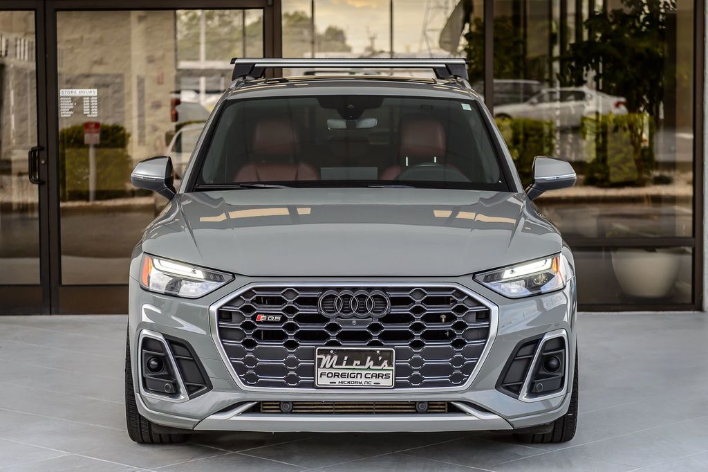 2021 Audi SQ5 SQ5 PREMIUM PLUS - QUANTUM GRAY ON RED - NAV - PANO ROOF-BTOOTH - 22915198 - 4