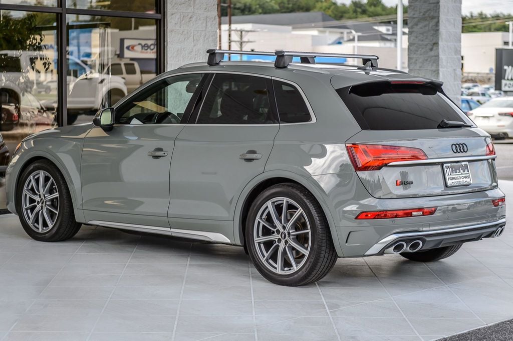 2021 Audi SQ5 SQ5 PREMIUM PLUS - QUANTUM GRAY ON RED - NAV - PANO ROOF-BTOOTH - 22915198 - 6