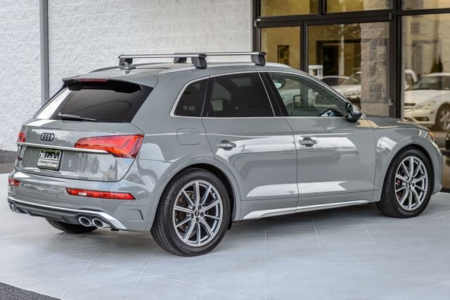 2021 Audi SQ5 SQ5 PREMIUM PLUS - QUANTUM GRAY ON RED - NAV - PANO ROOF-BTOOTH - 22915198 - 8