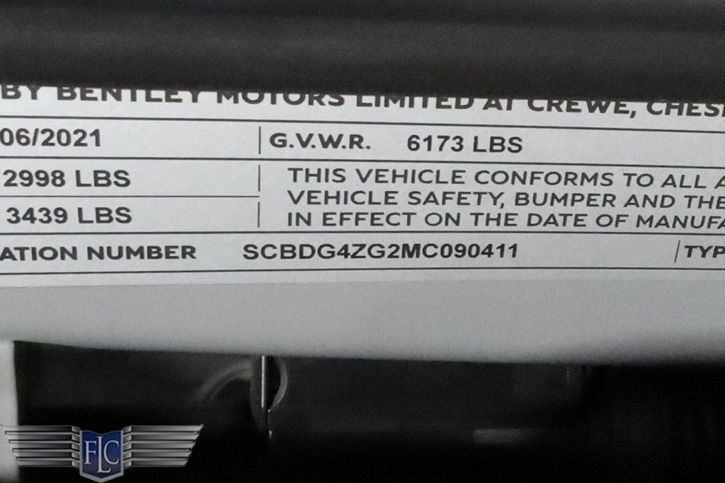 2021 Bentley Continental GTC V8 - 22991763 - 45