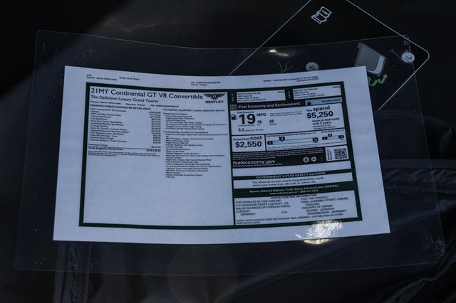 2021 Bentley Continental GT V8 Convertible - 22872295 - 25