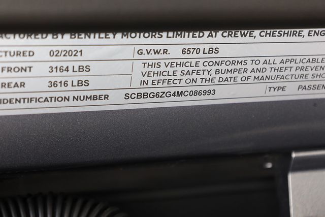 2021 Bentley Flying Spur V8 Mulliner Sedan - 21197335 - 50