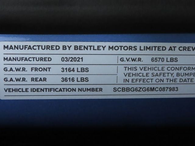 2021 Bentley Flying Spur V8 Sedan - 22952402 - 35