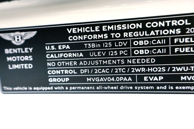 2021 Bentley GT MULLINER ICE METALLIC...7,385 Miles...Mulliner Pkg - 23019316 - 38