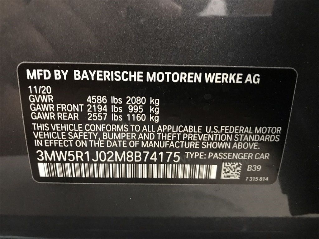 2021 BMW 3 Series 330i - 20885968 - 23