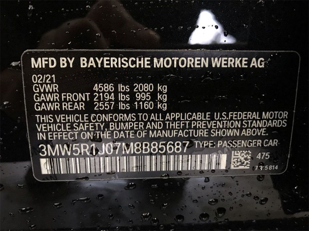 2021 BMW 3 Series 330i - 21174679 - 22