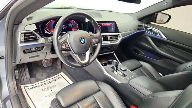 2021 BMW 4 Series 430i xDrive Coupe w/ Vernasca Leather, Convenience Pkg, Live Nav - 22969021 - 15