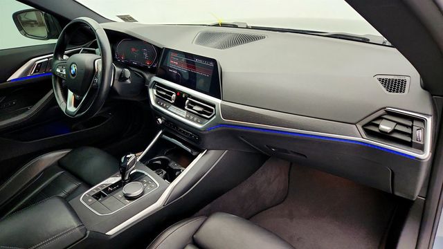 2021 BMW 4 Series 430i xDrive Coupe w/ Vernasca Leather, Convenience Pkg, Live Nav - 22969021 - 27