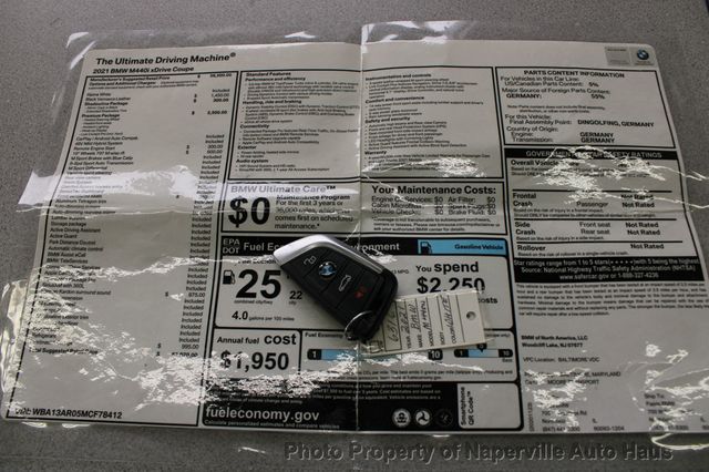 2021 BMW 4 Series M440i xDrive - 22926156 - 55